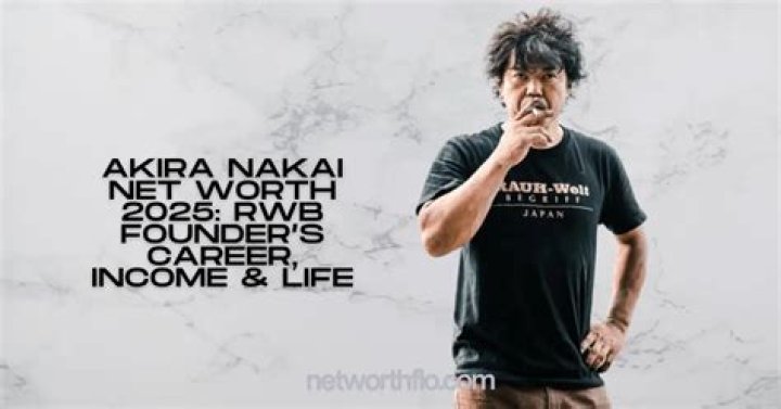 Akira Nakai Net Worth: The Visionary Behind RAUH-Welt BEGRIFF
