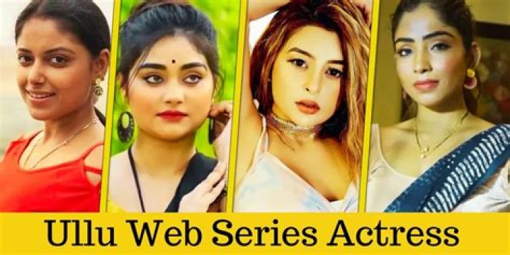 Discovering the Stars: Ullu Web Series Actress Names