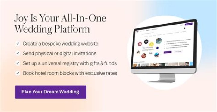 Joy Wedding Website: The Ultimate Guide to Planning Your Dream Wedding Online
