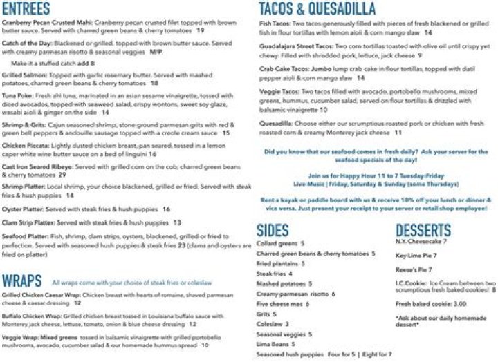 Palm Valley Outdoors Bar &amp; Grill Menu: A Comprehensive Guide to Your Next Dining Experience