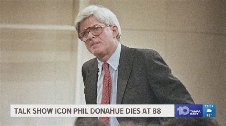 Phil Donahue Cause of Death: Unraveling the Truth Behind His Passing