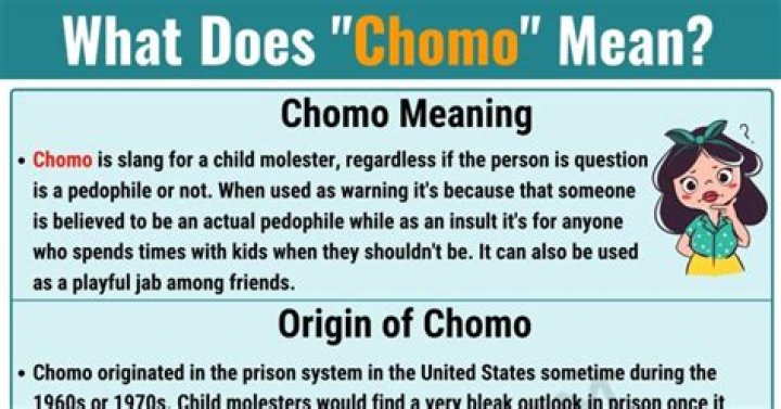 What Is a Chomo? Understanding the Term and Its Implications